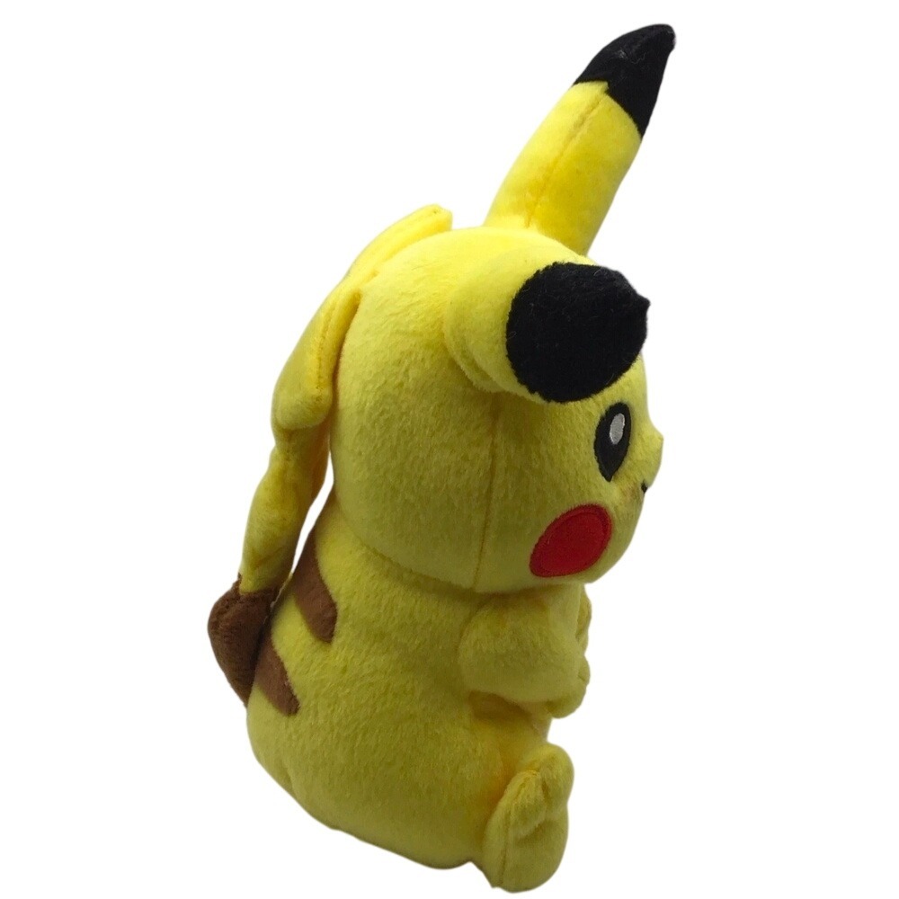 Pikachu Plush Small Yellow Pokemon Sitting Stuffed Toy T18587 - Picture 5 of 6